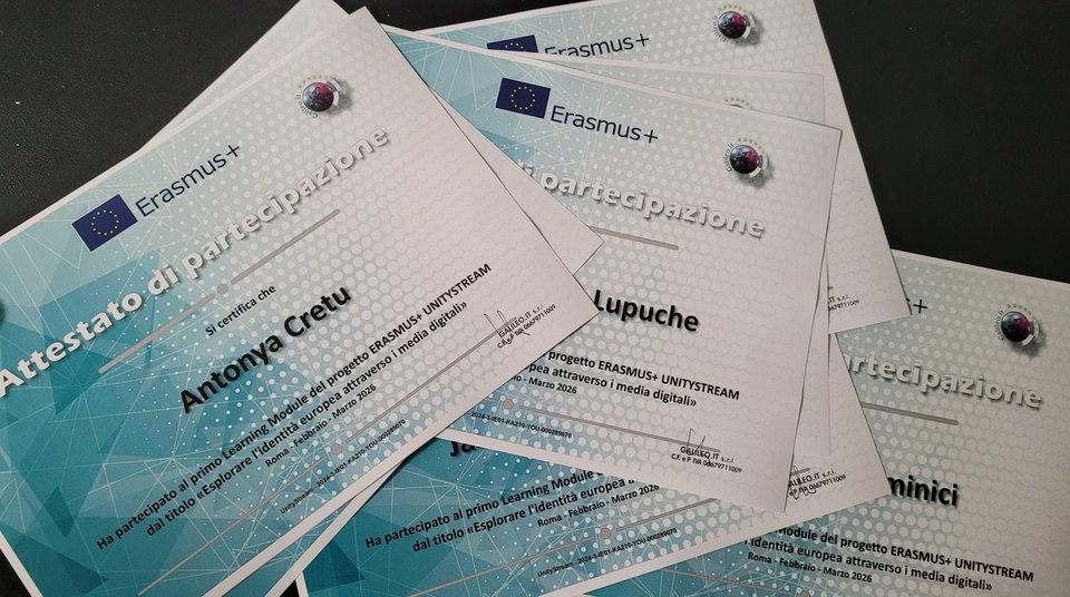 Certificates close the Rome learning module · March 2026